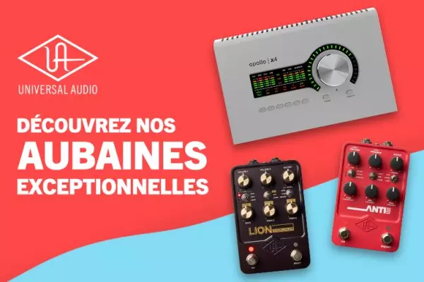 Profitez d��normes rabais sur les produits Universal Audio